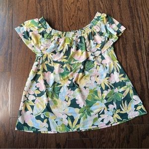 LC Lauren Conrad Floral Top